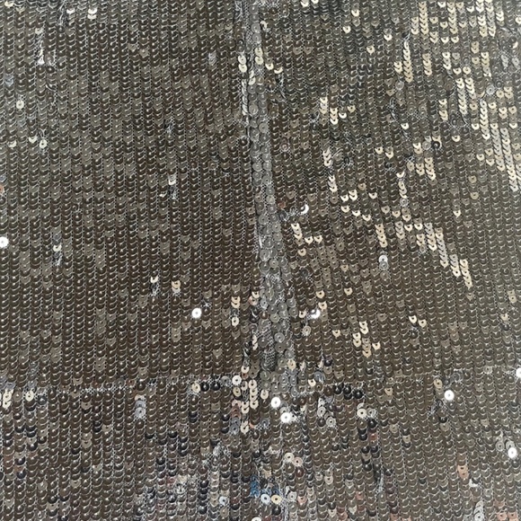 Marciano black sequin halter mini dress size medium - Picture 11 of 12